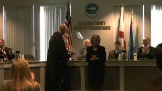 Swear In of County Commissioners Nov 18 2014 [upl. by Corie]