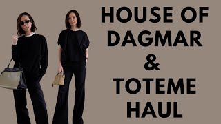 What I bought in Stockholm House of Dagmar amp Toteme Haul [upl. by Yrojram]