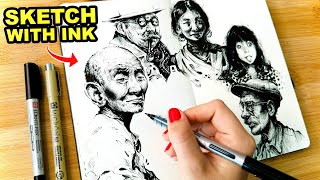 5 INK Tips to Improve Your Pen Drawings [upl. by Keare]