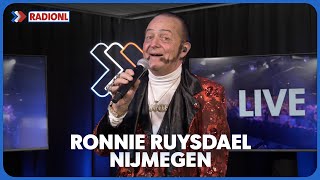 Ronnie Ruysdael  Nijmegen LIVE Bij RADIONL [upl. by Tiffanle]