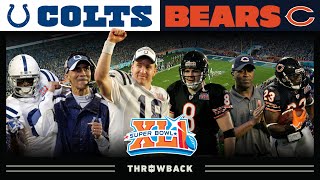 The Weirdest Super Bowl QB Matchup Colts vs Bears Super Bowl 41 [upl. by Aihsemak219]