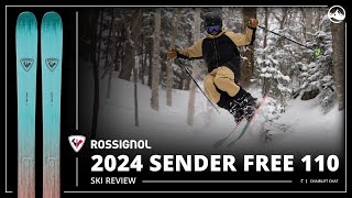 2024 Rossignol Sender Free 110 Ski Review with SkiEssentialscom [upl. by Naret]