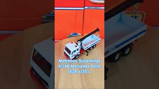 Matchbox Superkings K148 Mercedes Benz 1628 s35 L shorts matchbox diecast [upl. by Lorrin]