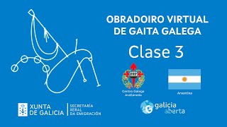 Obradoiro Virtual de Gaita Galega  Clase 3 [upl. by Edora]