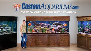 Custom Aquariums Overview Video  Capabilities amp Features [upl. by Airitac29]