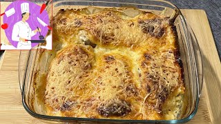 Recette facile de blancs de poulet gratinés [upl. by Manson]