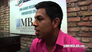 Roberto Aguayo Post Game Miami [upl. by Annibo]