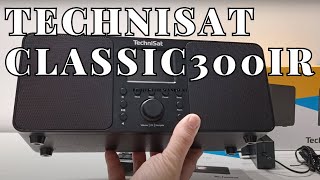 TechniSat CLASSIC 300 IR  radio FM radio internetowe Bluetooth AUX USB  recenzja [upl. by Faubert]