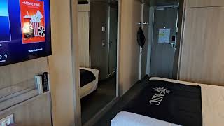 MSC Seashore Cruise Balcony Cabin Tour  Room 12075 [upl. by O'Neil]