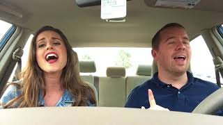 Disney Carpool Karaoke 66 Let It Go Frozen [upl. by Yentuoc]