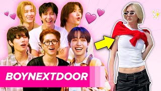 A KPop Group Styled Me For A Week Feat BOYNEXTDOOR [upl. by Leirbag]