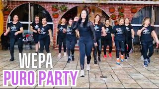 Puro Party Cumbia Wepa  Mariela Lopez Dance Fit [upl. by Cumine644]