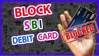 How To Block Debit Card SBI in Tamil [upl. by Rosanne]