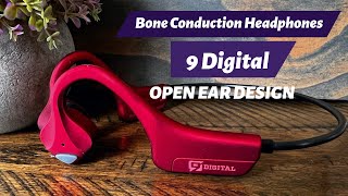 Bone Conduction Headphones  Open Ear Design  By 9 digital [upl. by Rammaj]