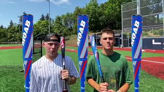 Baseball Bat Bros Swing the Rude American USA MOAB BBCOR Bats [upl. by Cannon689]