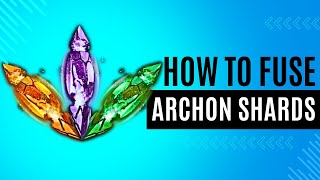 Warframe  How To Fuse Archon Shards Helminth Coalescent Guide [upl. by Jessi]