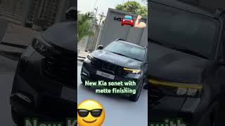 🙆🏼‍♂️💯new Kia sonet facelift dark edition automobile sonethtk music kiasaltos seltos yt [upl. by Silverts285]