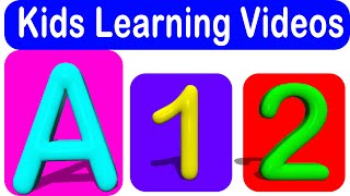 Preschool Learning Videos  Kindergarten Learning Videos  Educational Videos For Kids [upl. by Tala]