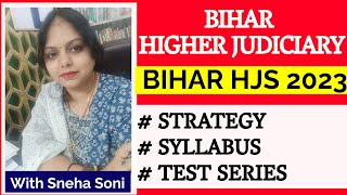 Bihar HJS vacancy 2023 vacancy out  How to prepare for Bihar HJS  District Judge Entry Level [upl. by Asirap]