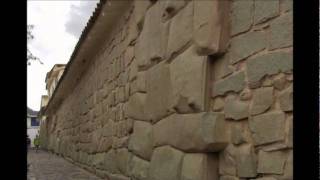 Inca Cusco The Incredible Stone Inca Roca Wall [upl. by Munniks]