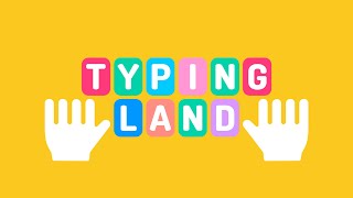 Typing Land  A fun and exciting FREE typing game [upl. by Nnylg]