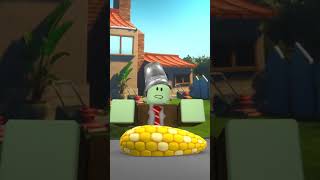 🧟 sushimonsters vs Plants 🌻 RobloxAnimation shorts short memes roblox asmr [upl. by Moises]