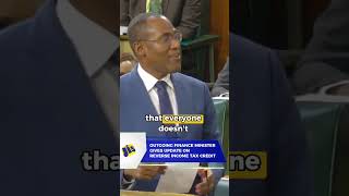 Outgoing Finance Minister give update on RTIC PT 1 jis jisnews jamaica [upl. by Hesketh253]