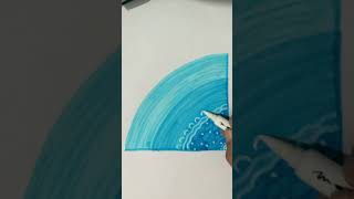 Creative Drawing💙 shorts art viral youtubeshorts [upl. by Ludwigg]