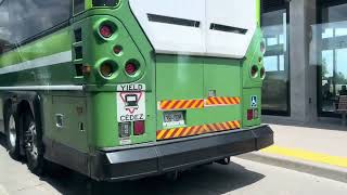 GO Bus 40 Side Window View Richmond Hill Centre to Pearson Airport [upl. by Jerrome310]