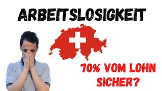 Arbeitslosigkeit in der Schweiz 💸 Entschädigung und Dauer inkl BruttoNettolohn Berechnung [upl. by Demitria]