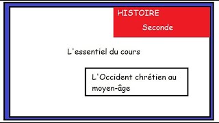 HISTOIRE Seconde Loccident chrétien [upl. by Teirrah821]