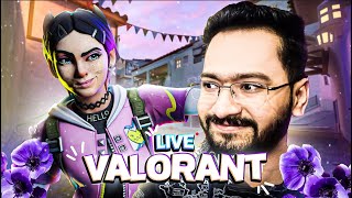 Valorant India Live  3 hour noobs stream  PART  3 viral valorant vct vctmasters giveaway [upl. by Asennav]