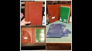 Making a Padfolio Notebook [upl. by Jahncke]