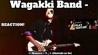 Wagakki Band Reaction 焔 Homura  暁ノ糸 Akatsuki no Ito [upl. by Atiuqcir617]