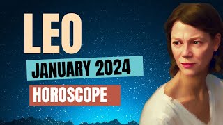 Success in Career Property and Money 🔆 LEO JANUARY 2024 HOROSCOPE [upl. by Nivrehs]