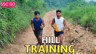 SSC GD 5 KM WORKOUT HILL TRAINING  JHARKHAND POLICE 10 KM RUNNING  ARMY 1600 M RUNNING WORKOUT [upl. by Eirak]