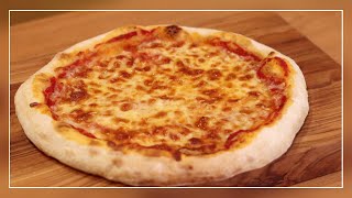 Auténtica PIZZA ITALIANA Sin AMASAR Horneado SIN PIEDRA [upl. by Aknaib904]