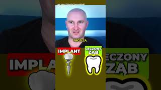 🔩IMPLANT vs 🦷ZĄB Po Leczeniu Kanałowym [upl. by Ijneb]