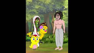 टुनि चिड़िया की पिकनिक  Hindi cartoon  raksh cartoon Dayan cartoon Bhutiya cartoon tuntuni shorts [upl. by Ahsimek]