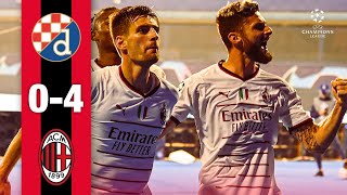 A 4️⃣midable Champions League win  Dinamo Zagreb 04 AC Milan  Highlights [upl. by Rehpitsirhc444]