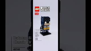 Lego Brickheadz  40748  Classic TV Batman  Lego Speed Build [upl. by Adabelle]