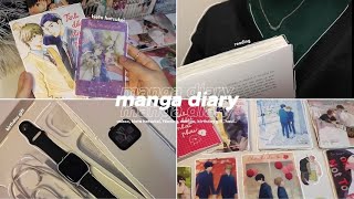 diary  vlog🖇️ reading unboxing manga birthday present kieta hatsukoi nagahama to be [upl. by Adniralc]