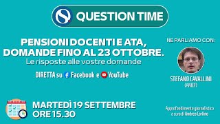 Pensioni scuola 202324 al via le domande tutte le info utili [upl. by Clayberg]