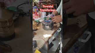 Toroidal Transformer Unboxing  elecrical sound electrician elecronicmusic [upl. by Ciel]