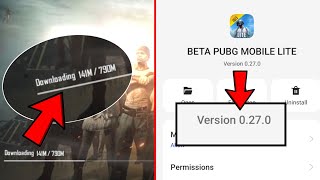 Pubg Mobile Lite 0270  790 MB New Update Finally 😍 Pubg Lite New update A Gaya 790 MB 0270 New [upl. by Aseela]