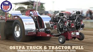 Greenwich OH  OSTPA Truck amp Tractor Pull 2024  Greenwich Firemans Festival Truck amp Tractor Pull [upl. by Watt]