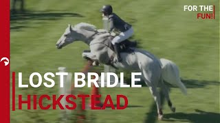 Harriet Biddick loses her bridle at the Al Shiraaa Hickstead Derby  Speed Derby 2023 🫣 [upl. by Bertle59]