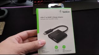 Usb type  C to HDMI  HDTV Cable How to link your type C gadget to an HDMI TV OR MOINTOR [upl. by Bihas]