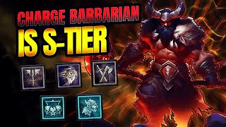 The NEW BEST Barbarian Levelling Build Charge Barb Is BROKEN Lvl 150  Diablo 4 Season 3 [upl. by Iveel295]