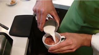 Die Perfektion der heißen Schokolade Tutorial of Hot Chocolate [upl. by Mercado]